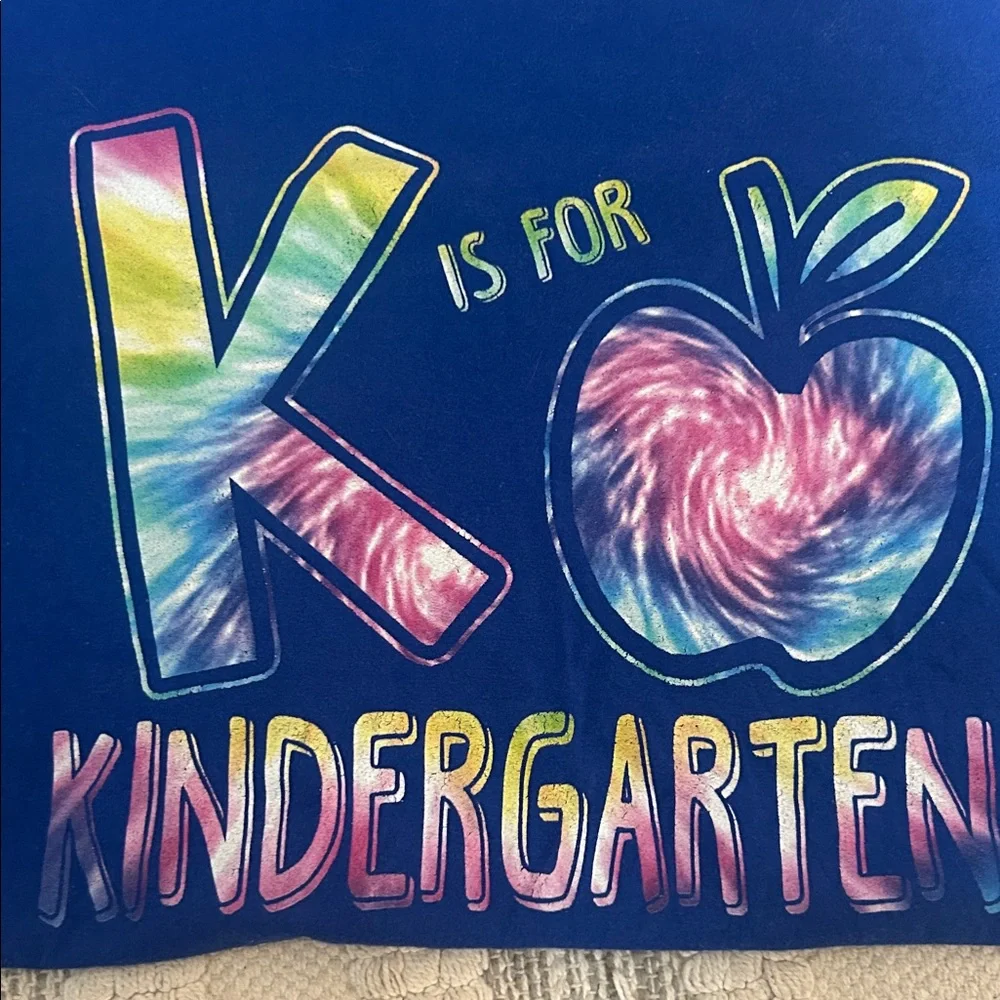K is for Kindergarten Teacher Shirt - Picture 3 of 3